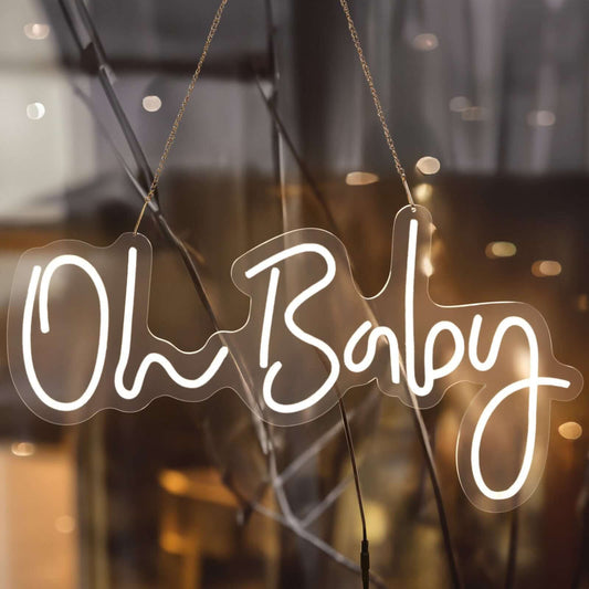 Oh Baby Neon Board