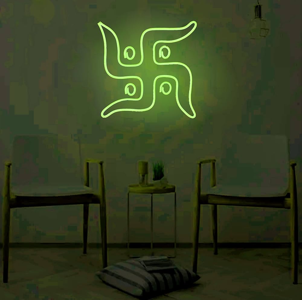 Swastik Neon Board
