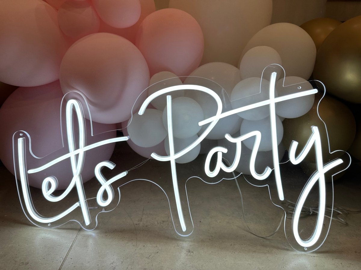 Lets party Neon Board