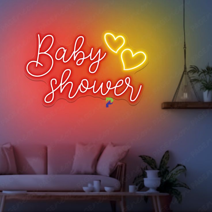 Oh Baby Neon Board