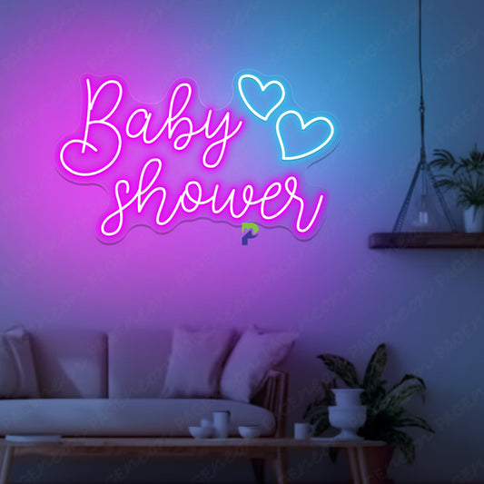 Baby Shower with heart