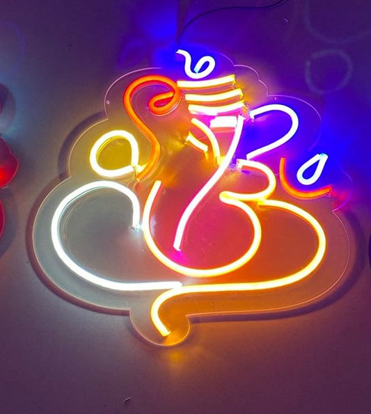 Decorative LED Neon Wall Sign, 30 x 30 cm, Multi-Colour