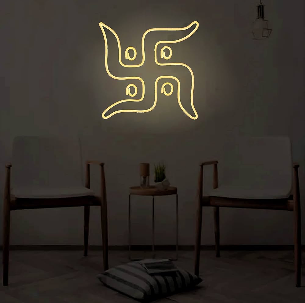 Swastik Neon Board
