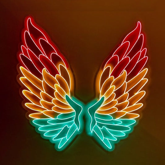 Golden themed wings