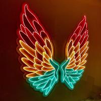 Golden themed wings